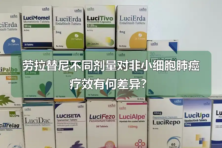 劳拉替尼不同剂量对非小细胞肺癌疗效有何差异?